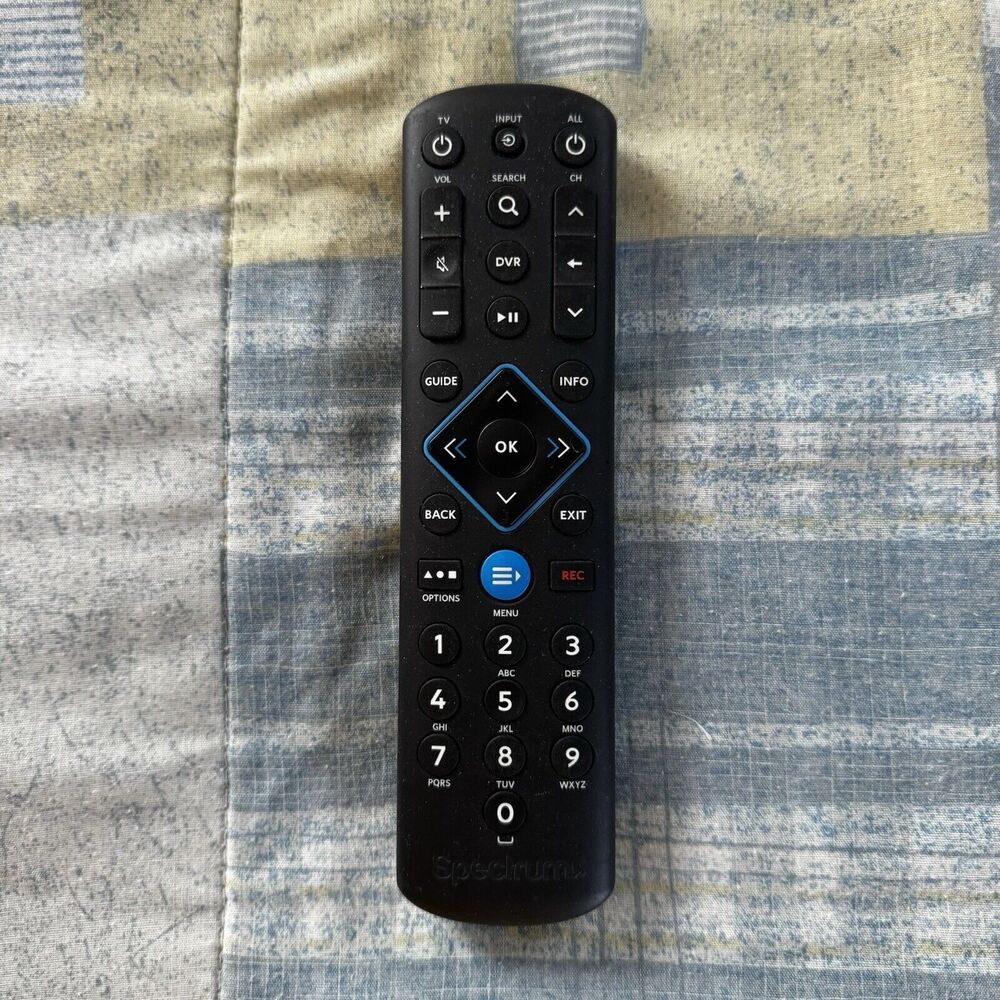 Spectrum Audio Control Black Cable Universal Remote Control *Batteries Included*